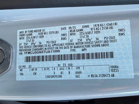 New 2026 Ford Escape Active image 19