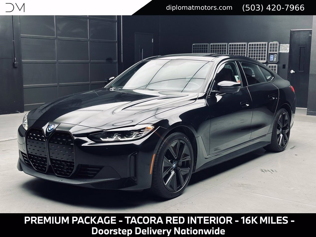 Used 2023 BMW i4 eDrive35 w/ Premium Package RWD image 1