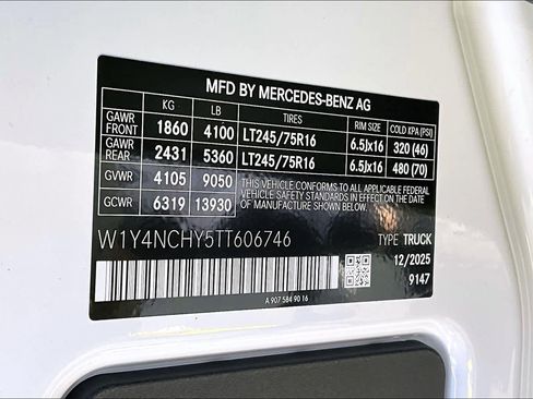 New 2026 Mercedes-Benz Sprinter 2500 image 18