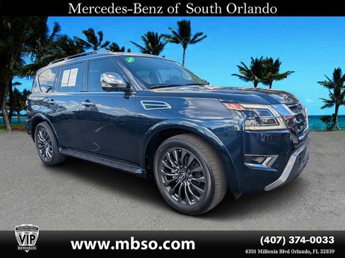 Used 2023 Nissan Armada Platinum w/ Cargo Package image 1