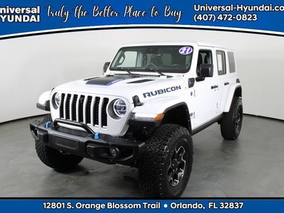 Used 2021 Jeep Wrangler Unlimited Rubicon 4xe w/ Steel Bumper Group