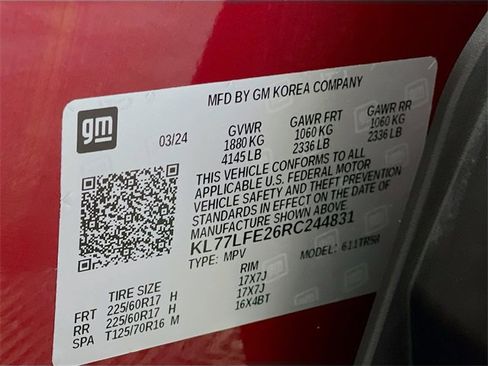 Certified 2024 Chevrolet Trax LS image 33
