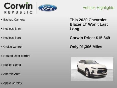 Used 2020 Chevrolet Blazer LT image 6