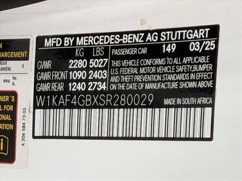 Used 2025 Mercedes-Benz C 300 Sedan image 26