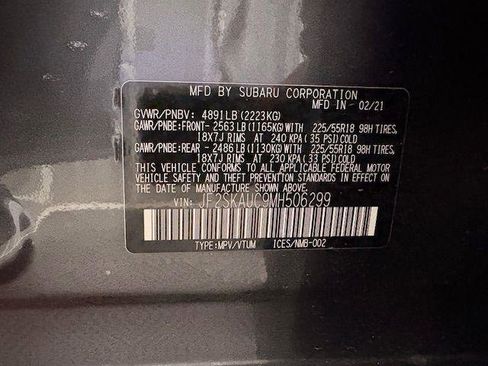 Used 2021 Subaru Forester Limited w/ Popular Package #3 image 18