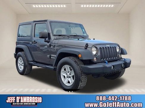 Used 2017 Jeep Wrangler Sport image 1