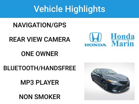 Used 2018 Toyota Camry XSE w/ Driver Assist Package FWD image 2