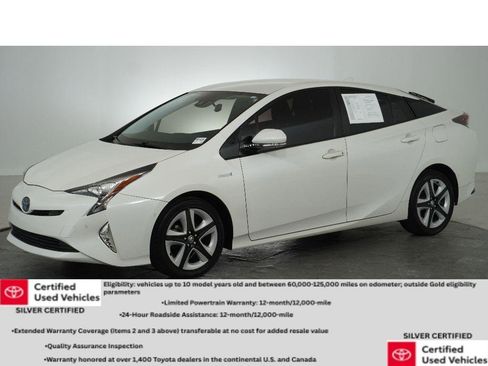 Certified 2017 Toyota Prius Three Touring FWD image 8