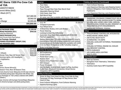 New 2026 GMC Sierra 1500 Pro w/ Pro Value Package image 34