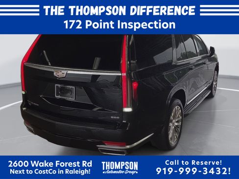 Certified 2023 Cadillac Escalade ESV Premium Luxury w/ Performance Package AWD/4WD image 3