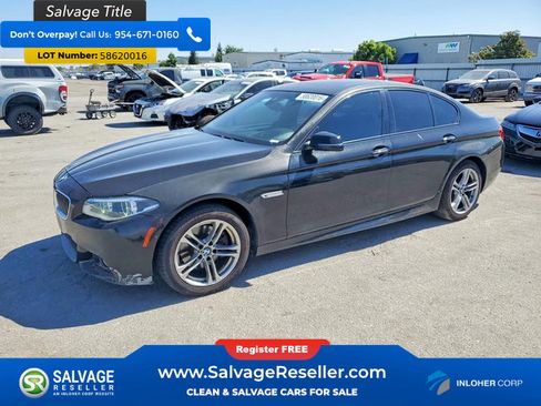 Used 2015 BMW 528i Sedan RWD image 1