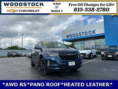 Used 2022 Chevrolet Equinox RS w/ RS Leather Package image 1