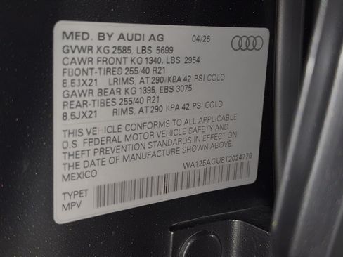 New 2026 Audi SQ5 Premium Plus AWD/4WD image 27