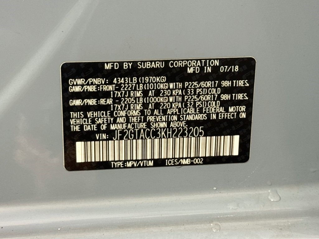 Used 2019 Subaru Crosstrek 2.0i Premium AWD/4WD image 38