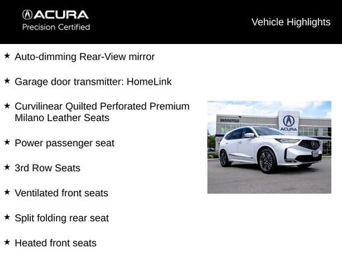 Certified 2026 Acura MDX w/ Advance Package AWD/4WD image 25