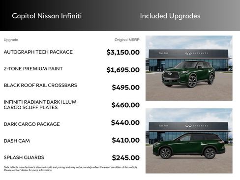 New 2026 INFINITI QX60 Autograph w/ Autograph Tech Package image 3