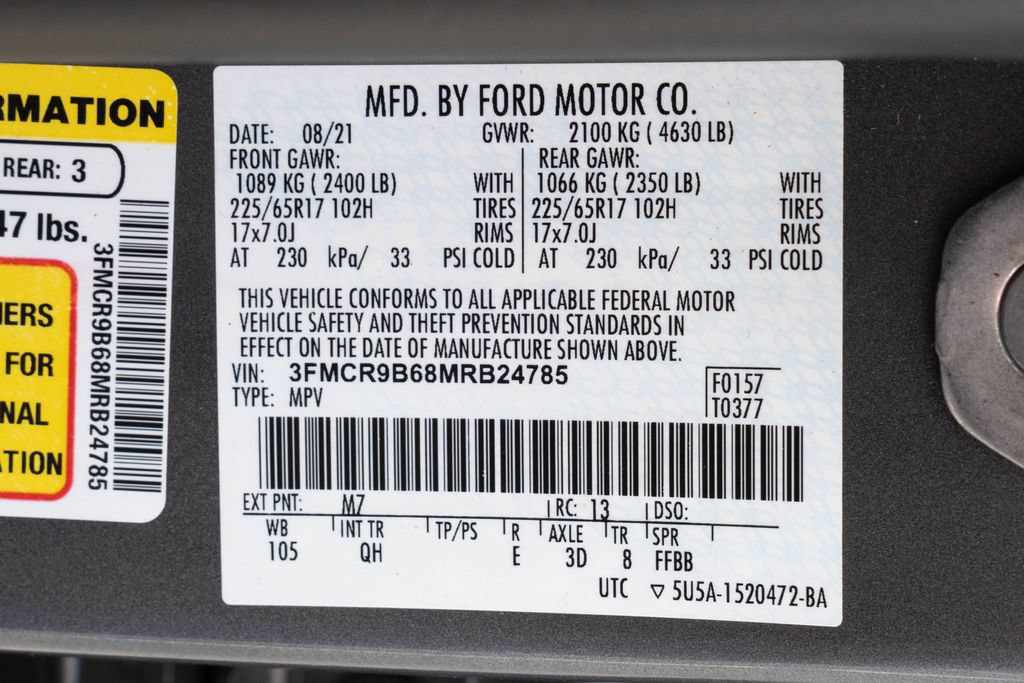 Used 2021 Ford Bronco Sport Big Bend AWD/4WD image 30