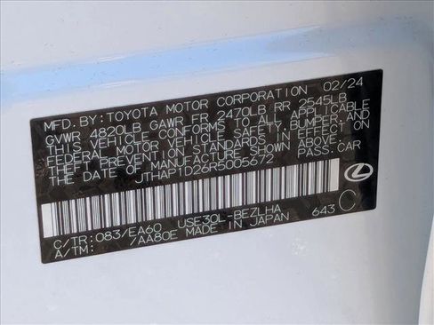 Used 2024 Lexus IS 500 w/ Accessory Package 2 image 27