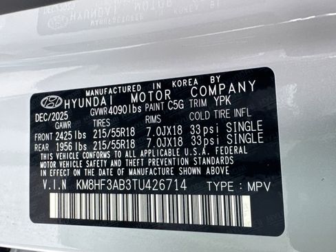 New 2026 Hyundai Kona SEL Sport FWD image 33
