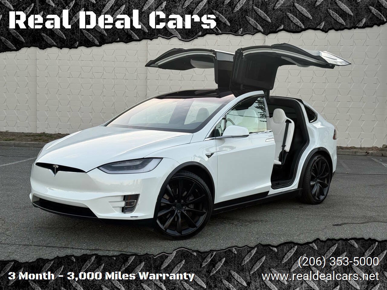 Used 2018 Tesla Model X 100D AWD/4WD image 1