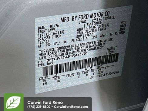 New 2026 Ford Maverick Lobo AWD/4WD image 31