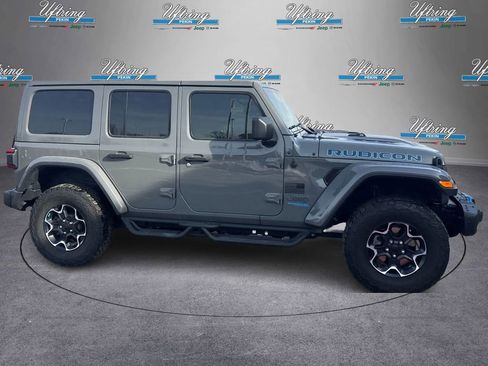 Used 2022 Jeep Wrangler Unlimited Rubicon 4xe w/ Steel Bumper Group image 2