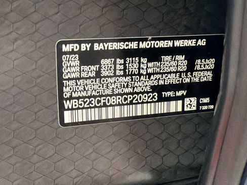Certified 2024 BMW iX xDrive50 w/ Convenience Package AWD/4WD image 25