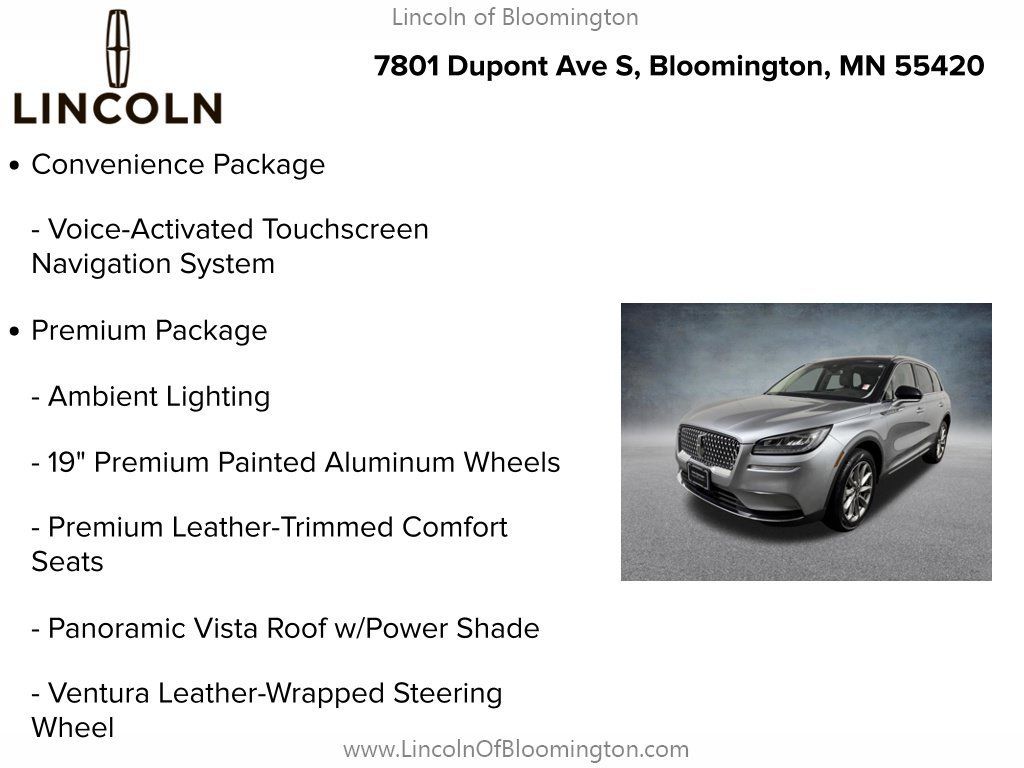 Used 2022 Lincoln Corsair AWD w/ Premium Package image 9