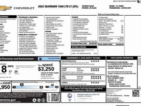 Used 2022 Chevrolet Silverado 1500 LT image 2