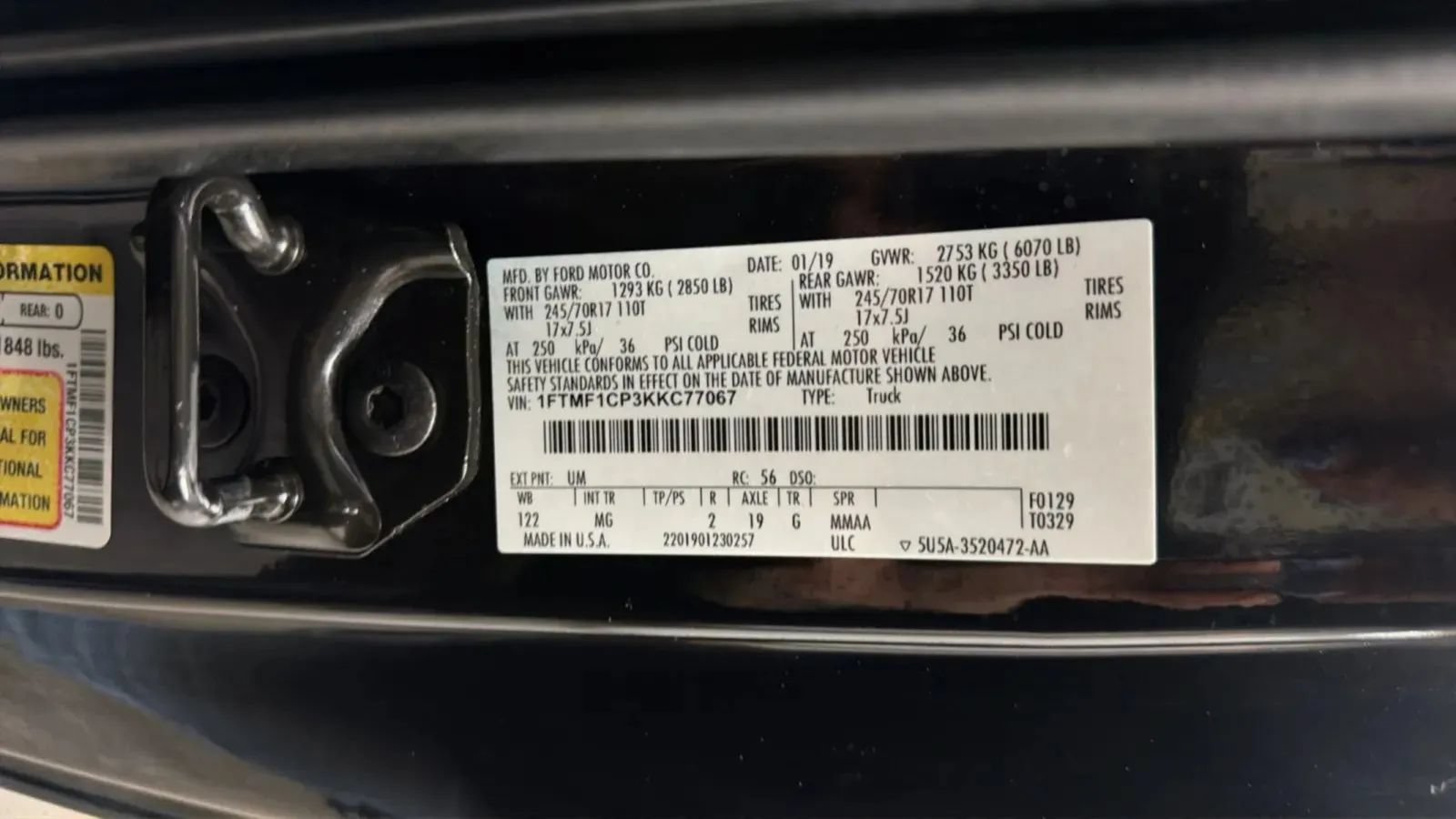 Used 2019 Ford F150 XLT w/ Equipment Group 301A Mid RWD image 22