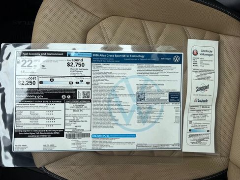 New 2026 Volkswagen Atlas Cross Sport SE AWD/4WD image 35