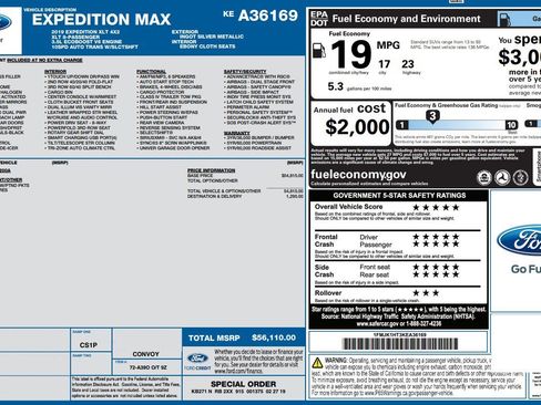 Used 2019 Ford Expedition Max XLT RWD image 7