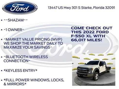 Used 2022 Ford F550 2WD Crew Cab Super Duty w/ Power Equipment Group image 5