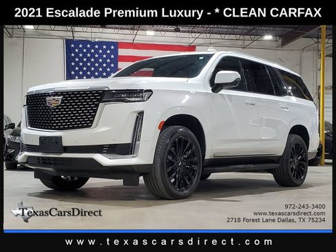 Used 2021 Cadillac Escalade Premium Luxury AWD/4WD image 1