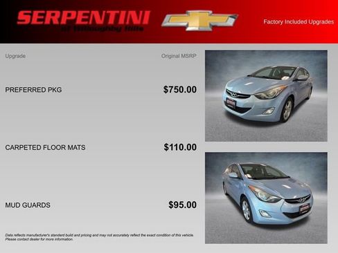 Used 2013 Hyundai Elantra GLS w/ Preferred Pkg image 4