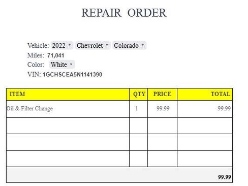 Used 2022 Chevrolet Colorado LT w/ Fleet Safety Package RWD image 11