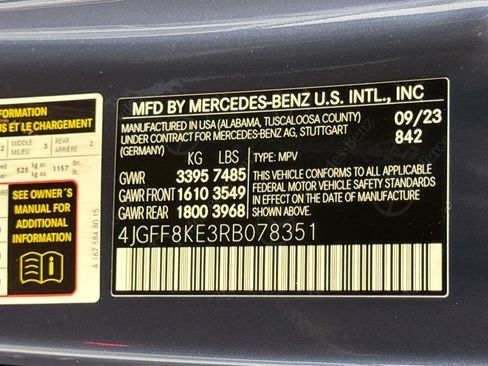 Certified 2024 Mercedes-Benz GLS 63 AMG 4MATIC image 32