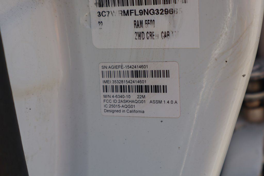 Used 2022 RAM 5500 Tradesman w/ Chrome Appearance Group RWD image 52