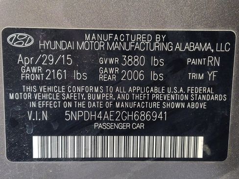 Used 2016 Hyundai Elantra SE FWD image 33