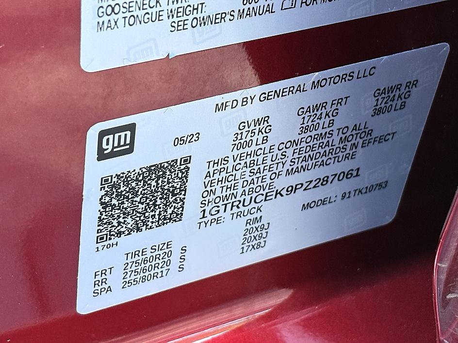 Certified 2023 GMC Sierra 1500 Elevation AWD/4WD image 23