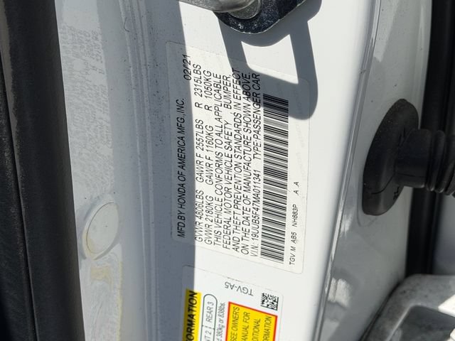 Certified 2021 Acura TLX w/ Technology Package FWD image 22