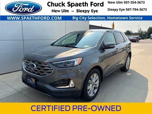 Certified 2023 Ford Edge Titanium w/ Equipment Group 301A AWD/4WD image 1