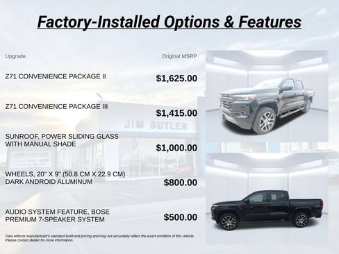 Used 2023 Chevrolet Colorado Z71 w/ Z71 Convenience Package 2 AWD/4WD image 3
