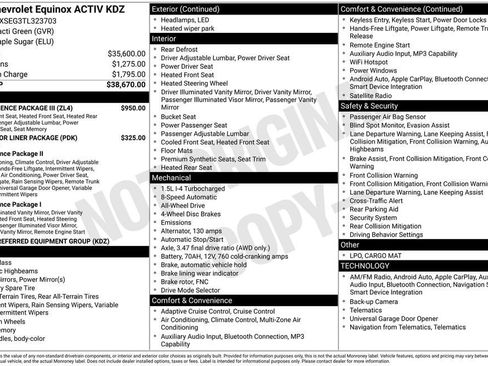 New 2026 Chevrolet Equinox ACTIV w/ Convenience Package III image 4