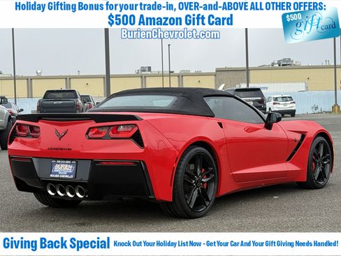 Used 2016 Chevrolet Corvette Stingray Convertible w/ Carbon Flash Badge Package image 5
