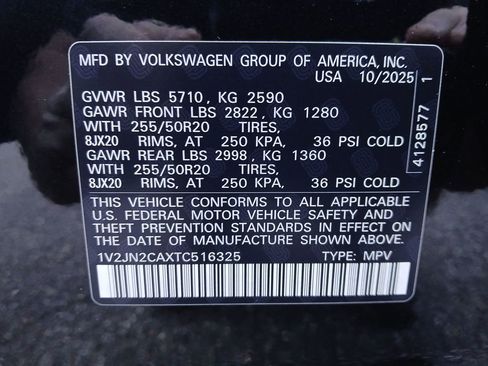 New 2026 Volkswagen Atlas SE image 29