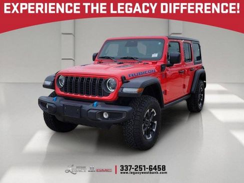 Used 2025 Jeep Wrangler Unlimited Rubicon 4xe w/ Safety Group AWD/4WD image 1