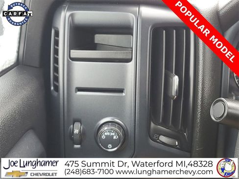 Used 2018 Chevrolet Silverado 1500 Custom w/ Custom Value Package image 16