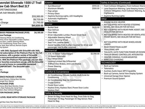 Used 2022 Chevrolet Silverado 1500 LT Trail Boss w/ LT Trail Boss Premium Package AWD/4WD image 26