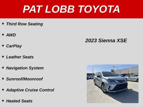 Used 2023 Toyota Sienna XSE w/ XSE Plus Package AWD/4WD image 28
